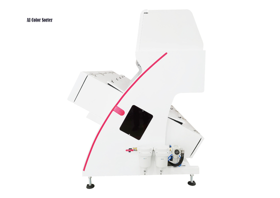 آلة فارز الألوان AI CCD 512 قناة 8 شلال