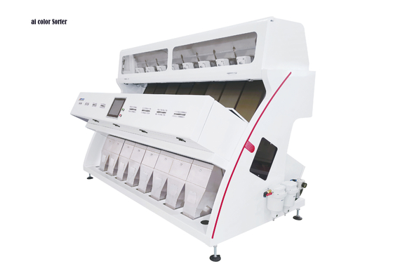 آلة فارز الألوان AI CCD 512 قناة 8 شلال