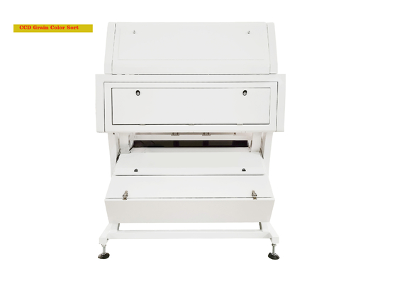 CCD Grain Color Sorter 192 قناة مع قاذف عالي التردد