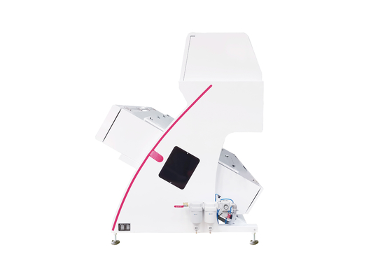6 مزالق 384 قناة CCD RGB فارز حبوب قمح زراعي سعة عالية