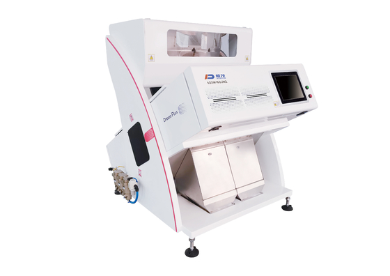 RGB CCD الزراعة لون الفاصوليا البيضاء آلة فارز 2 المزالق