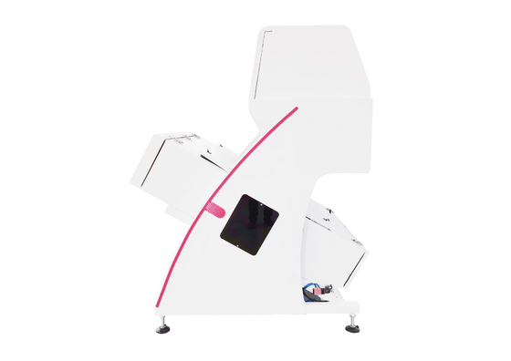 5400 بكسل RGB CCD الفاصوليا البيضاء معدات الفرز البصري 3 المزالق