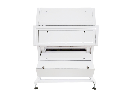 5400 بكسل RGB CCD الفاصوليا البيضاء معدات الفرز البصري 3 المزالق