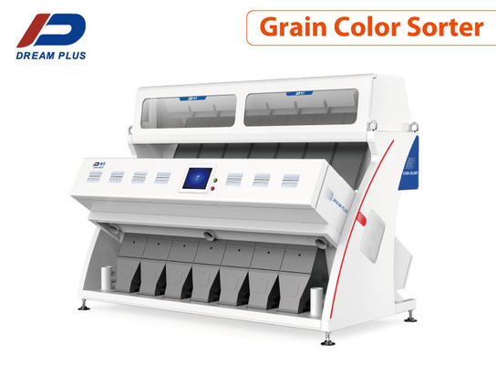 7 Chute Sorghum Ccd Camera Color Sorter مع نظام تشغيل Windows 7