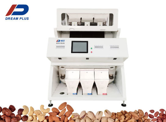 2Kw لون المكسرات فارز البندق آلة الفرز 600-1200 كجم / ساعة