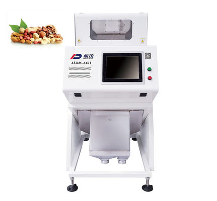 Macadamia Kernel Shell Mini Color Sorter 500kg / H مع 64 قناة