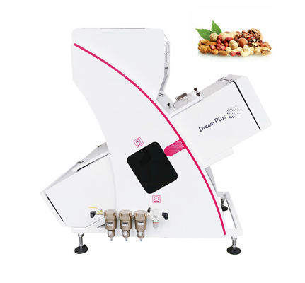 Macadamia Kernel Shell Mini Color Sorter 500kg / H مع 64 قناة