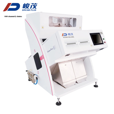 2 Chutes Grain Color Sorter CE شهادة 5400 بكسل RGB CCD