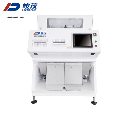 2 Chutes Grain Color Sorter CE شهادة 5400 بكسل RGB CCD
