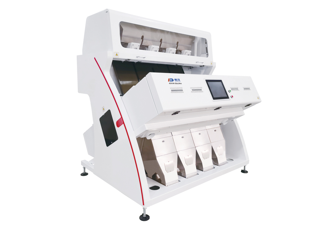 الزراعة CCD اللون الفرز آلة 4 المزالق 256 قناة
