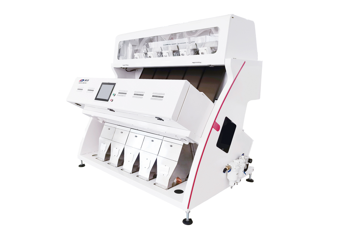 آلة فارز ألوان الأرز CCD RGB 5 مزالق 320 قناة