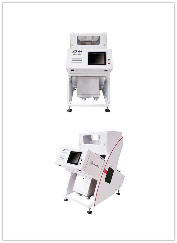 مصغرة CCD RGB لون حبوب الذرة والقمح فارز آلة 80 قناة بصرية