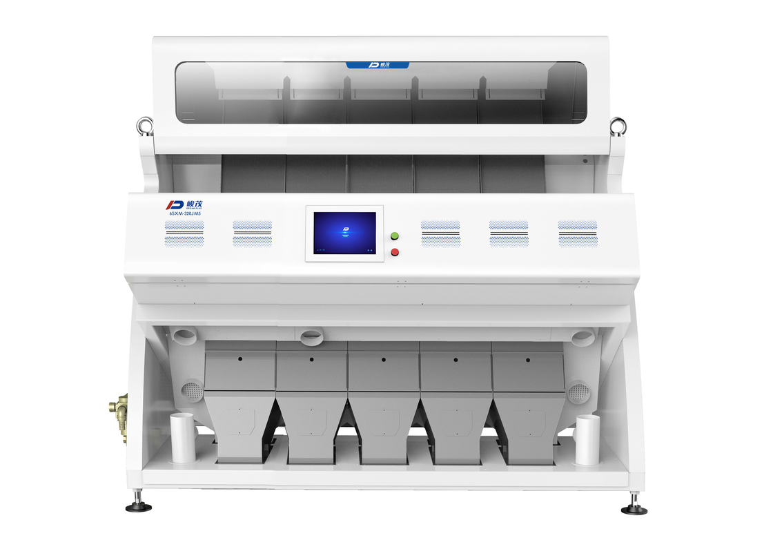 1.5 - 3 T / H المكسرات تصنيف اللون مع مستشعر كاميرا توشيبا والضوء LED