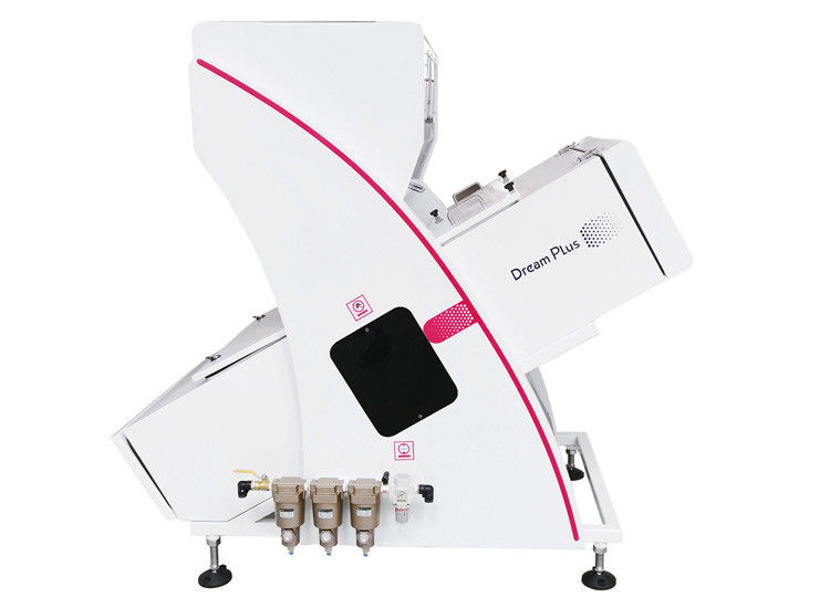 ذكي Ccd كاميرا لون فارز آلة فاصل الأرز سعة 1-2ton