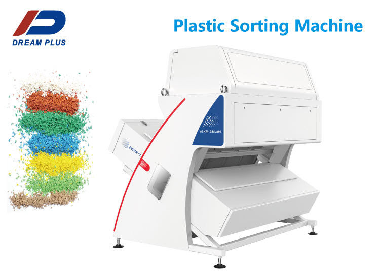 إعادة تدوير PP PET PVC آلة فرز البلاستيك CCD آلة فرز الألوان